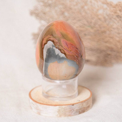 Polychrome Jasper Eggs - AAA Premium Quality