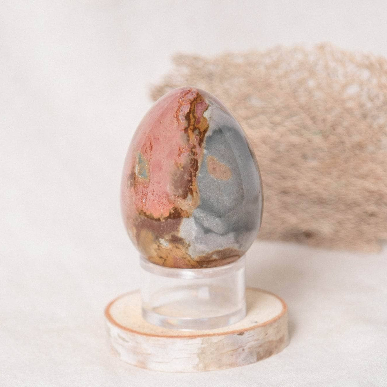 Polychrome Jasper Eggs - AAA Premium Quality
