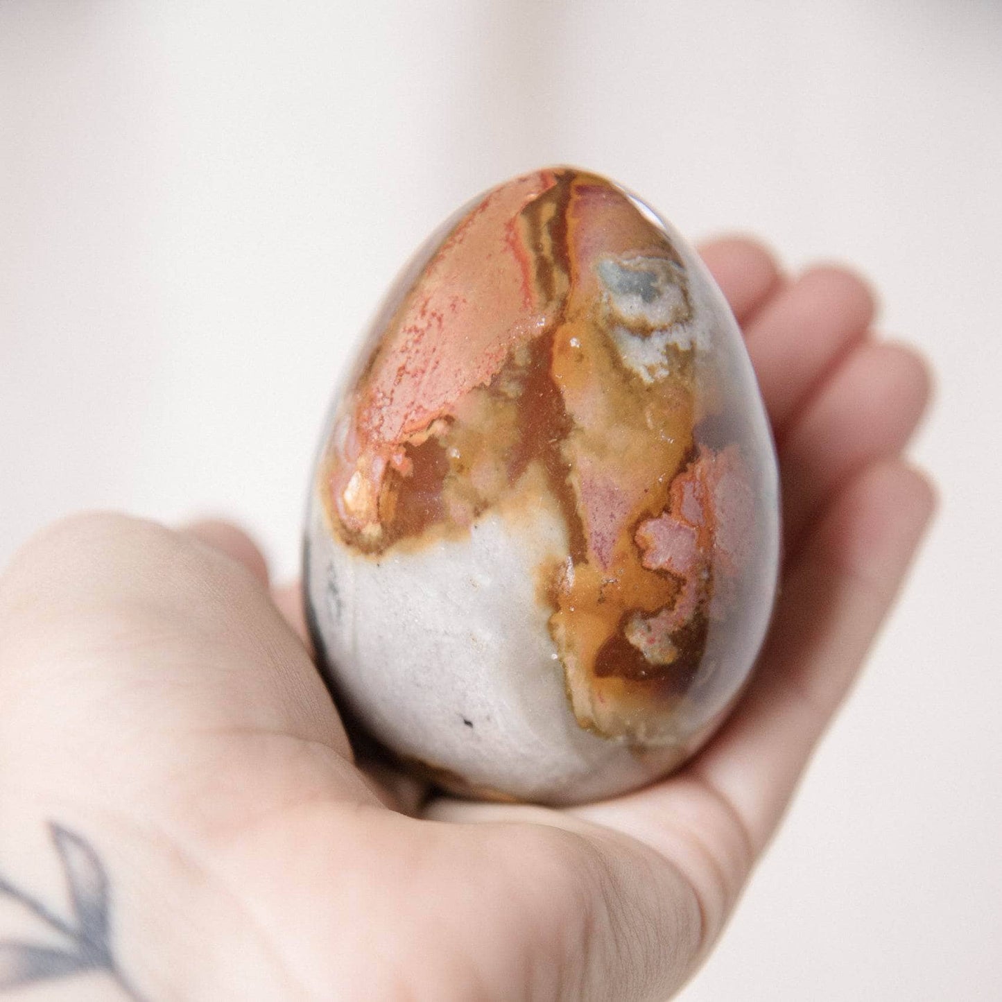 Polychrome Jasper Eggs - AAA Premium Quality