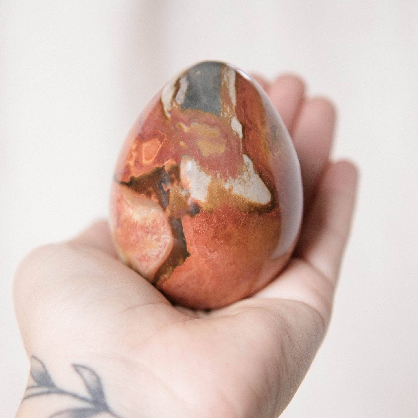Polychrome Jasper Eggs - AAA Premium Quality