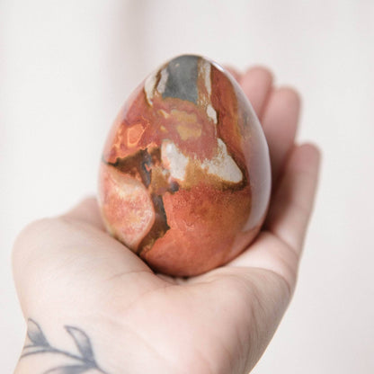 Polychrome Jasper Eggs - AAA Premium Quality