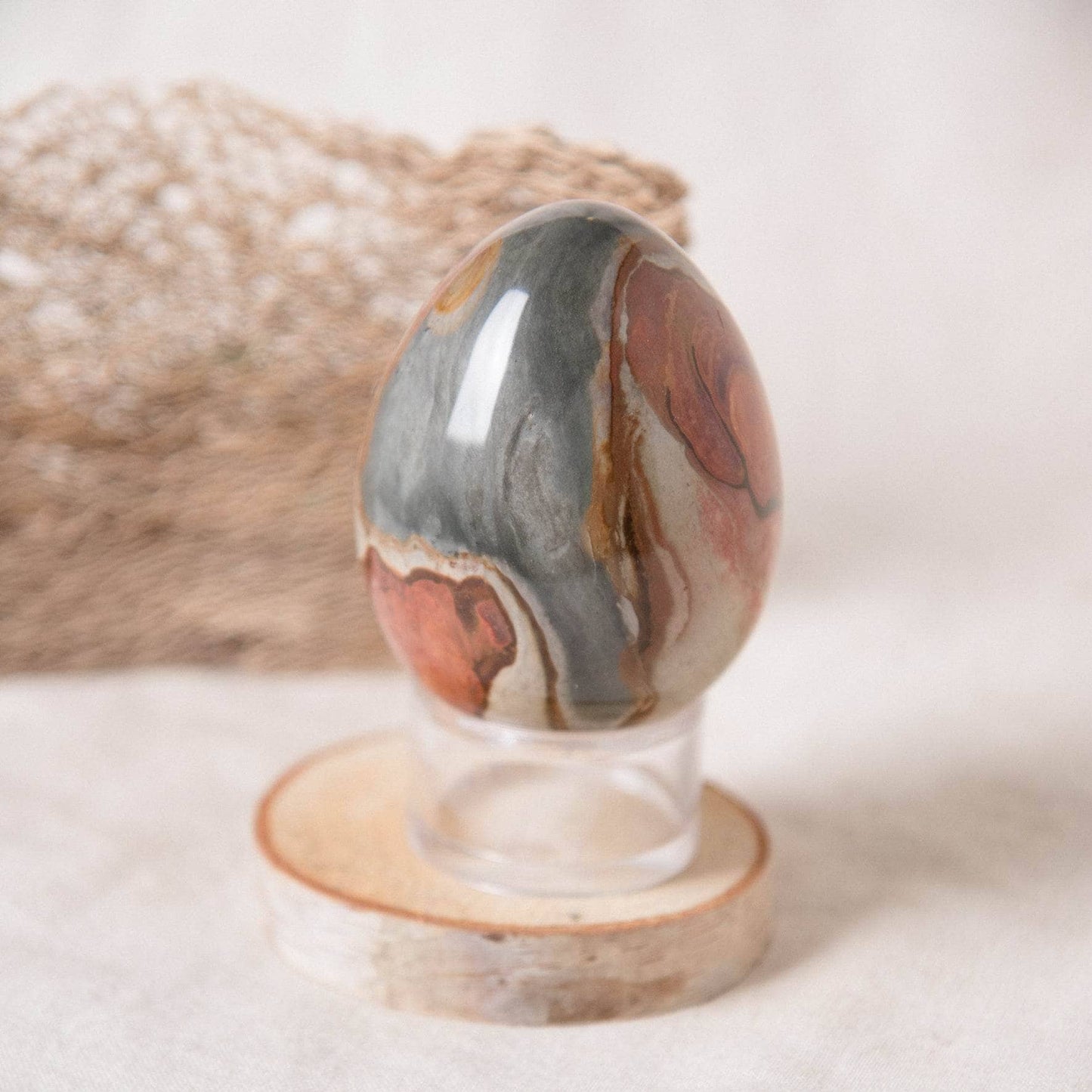 Polychrome Jasper Eggs - AAA Premium Quality