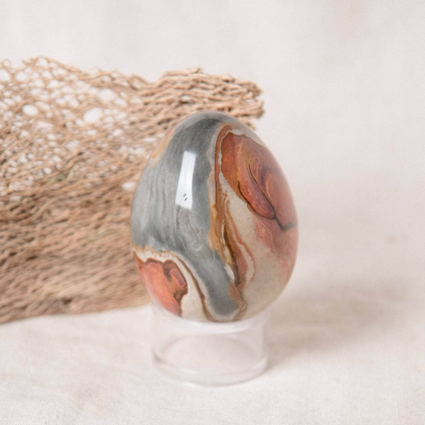 Polychrome Jasper Eggs - AAA Premium Quality