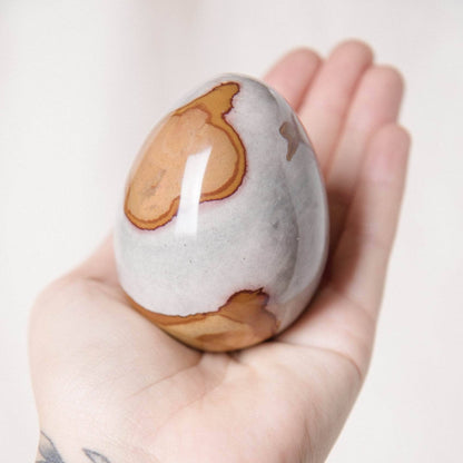 Polychrome Jasper Eggs - AAA Premium Quality