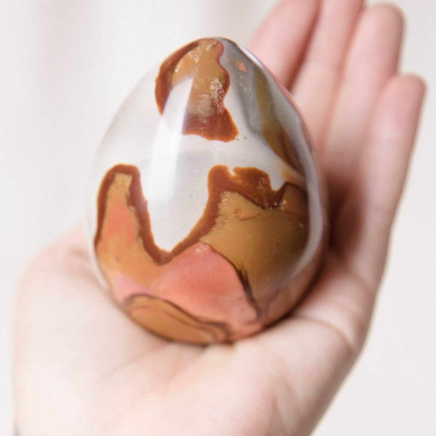 Polychrome Jasper Eggs - AAA Premium Quality