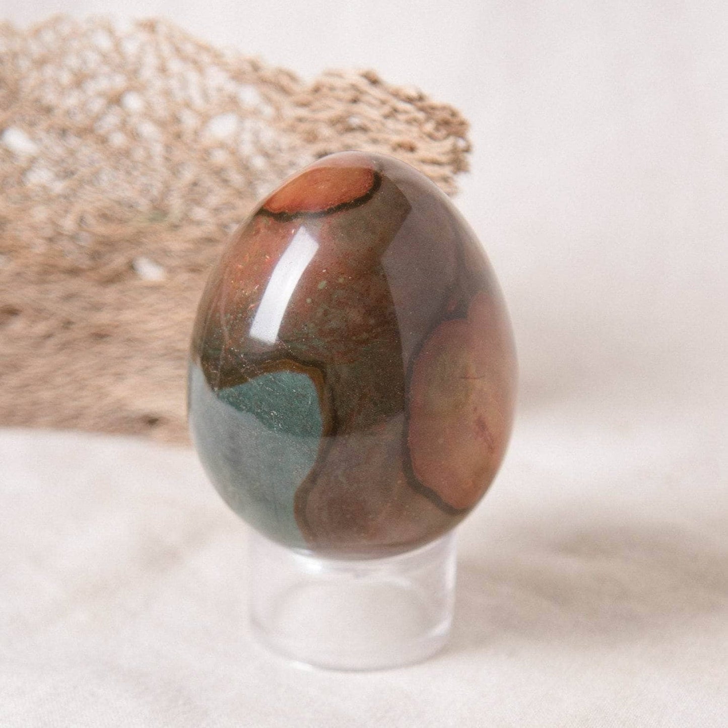 Polychrome Jasper Eggs - AAA Premium Quality