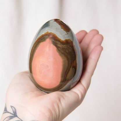 Polychrome Jasper Eggs - AAA Premium Quality