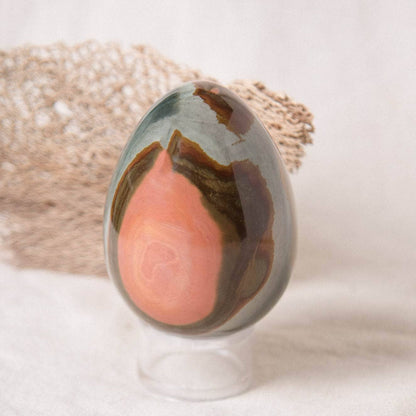 Polychrome Jasper Eggs - AAA Premium Quality