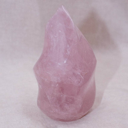 Rose Quartz Flame Crystals - 1 of a Kind
