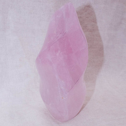 Rose Quartz Flame Crystals - 1 of a Kind