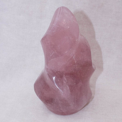 Rose Quartz Flame Crystals - 1 of a Kind