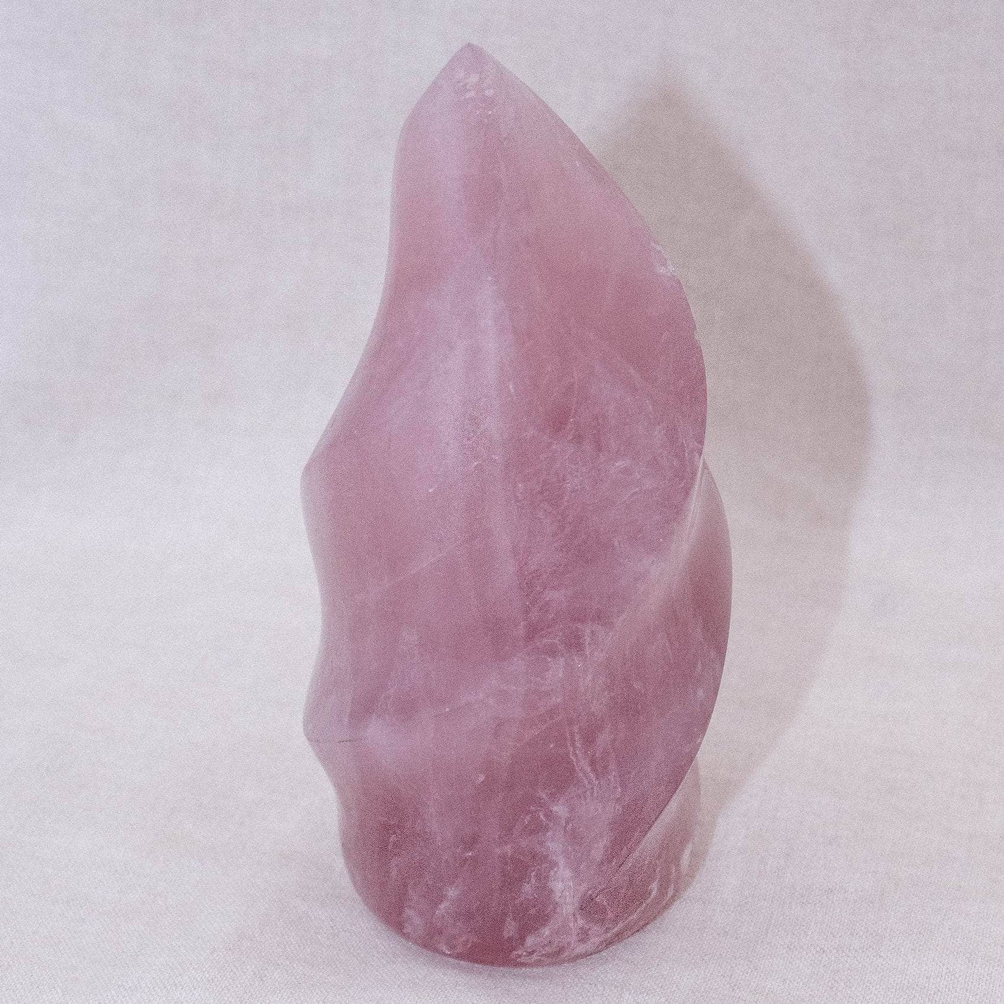 Rose Quartz Flame Crystals - 1 of a Kind
