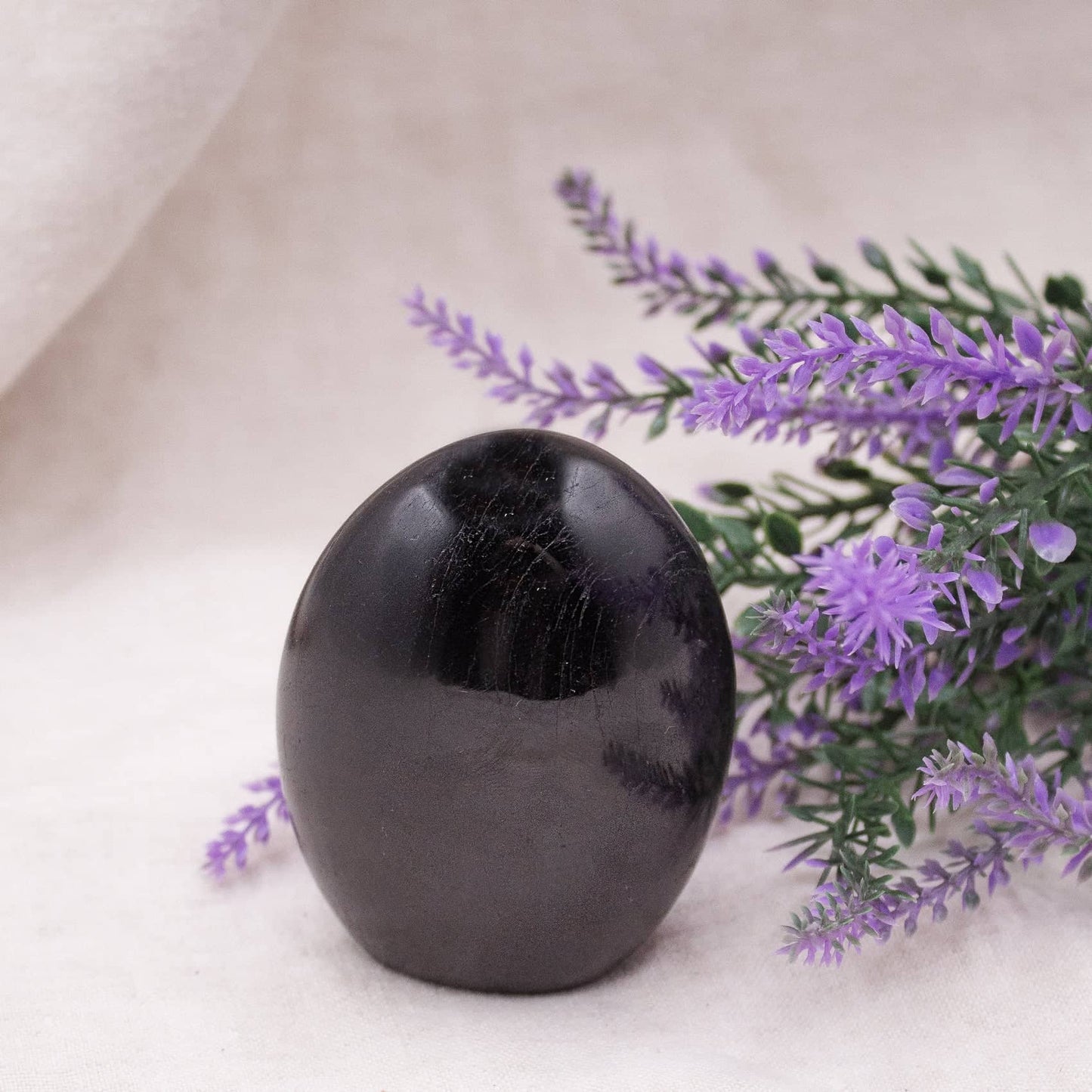 Black Tourmaline Freeform - AAA Premium Quality - 1 of a Kind