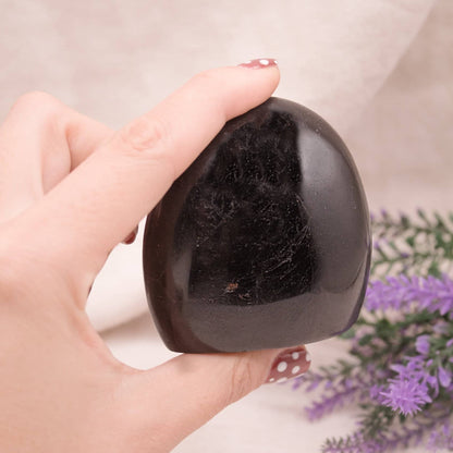 Black Tourmaline Freeform - AAA Premium Quality - 1 of a Kind
