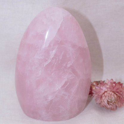 Rose Quartz Freeform – Genuine Heart Healing Stone