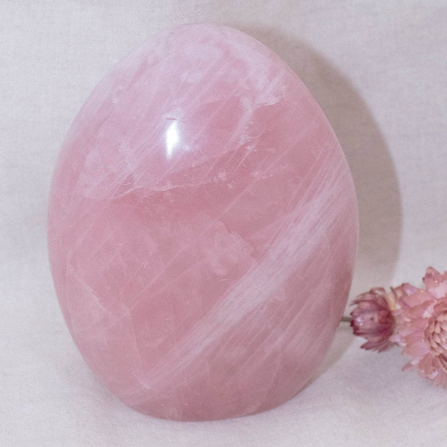 Rose Quartz Freeform – Genuine Heart Healing Stone