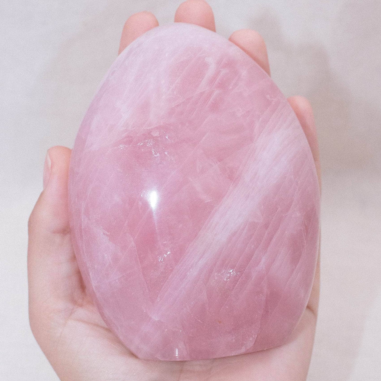 Rose Quartz Freeform – Genuine Heart Healing Stone