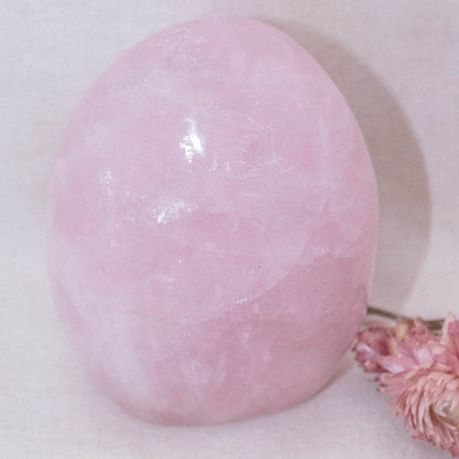 Rose Quartz Freeform – Genuine Heart Healing Stone