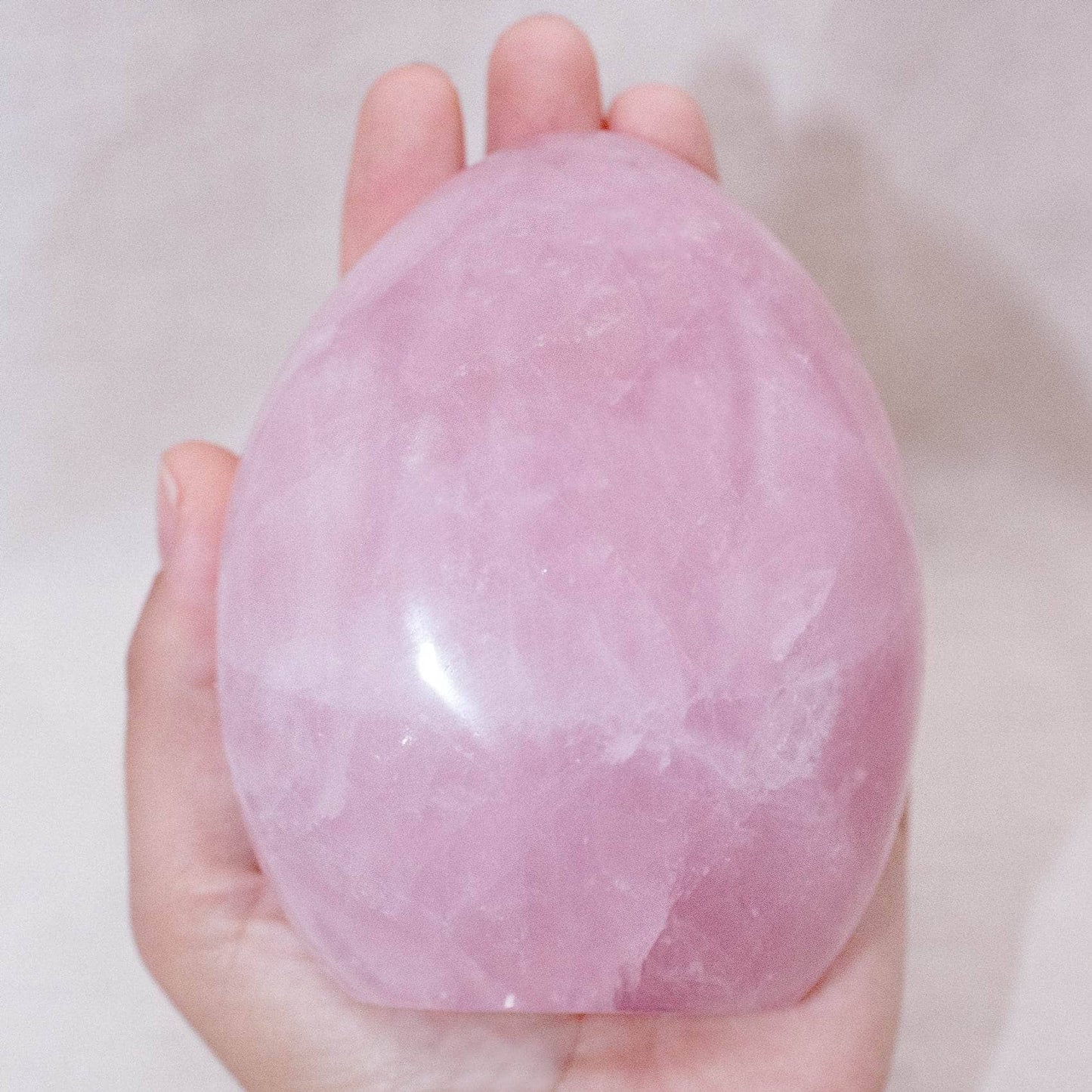 Rose Quartz Freeform – Genuine Heart Healing Stone