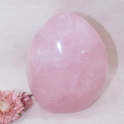 Rose Quartz Freeform – Genuine Heart Healing Stone
