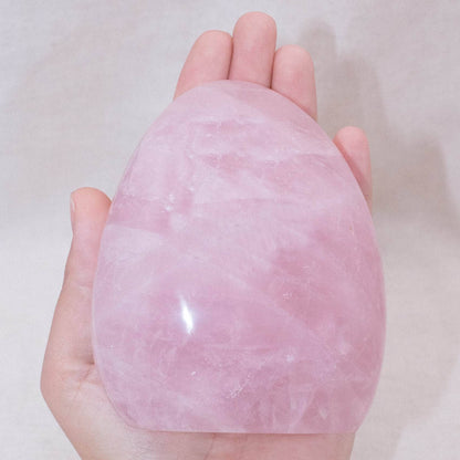 Rose Quartz Freeform – Genuine Heart Healing Stone