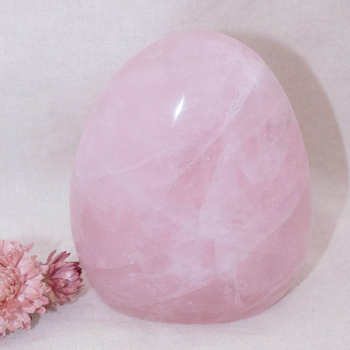 Rose Quartz Freeform – Genuine Heart Healing Stone