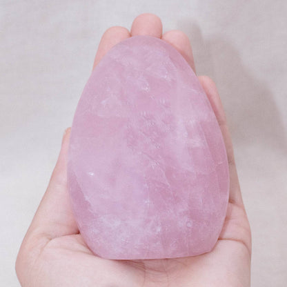 Rose Quartz Freeform – Genuine Heart Healing Stone