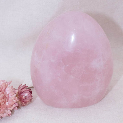 Rose Quartz Freeform – Genuine Heart Healing Stone