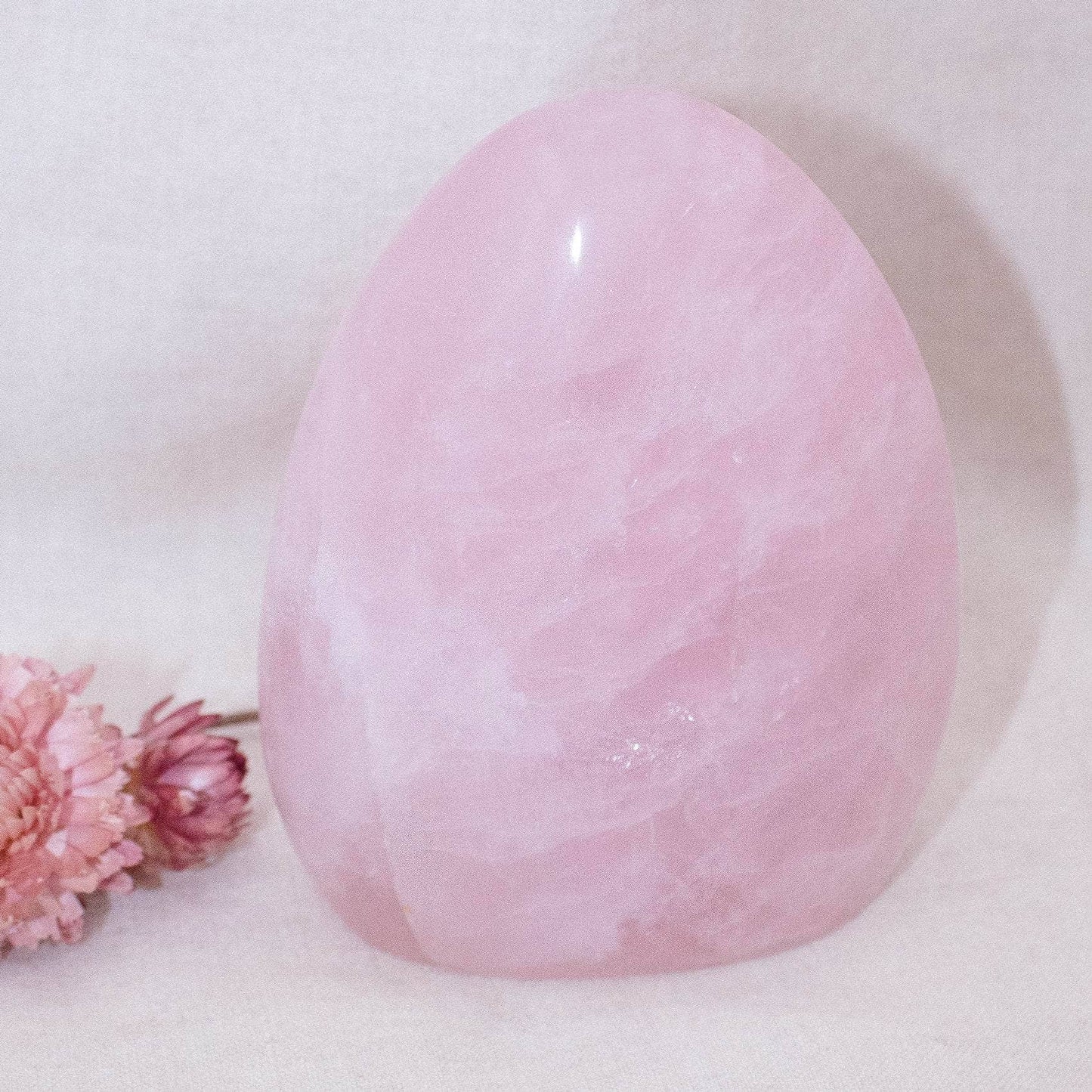 Rose Quartz Freeform – Genuine Heart Healing Stone