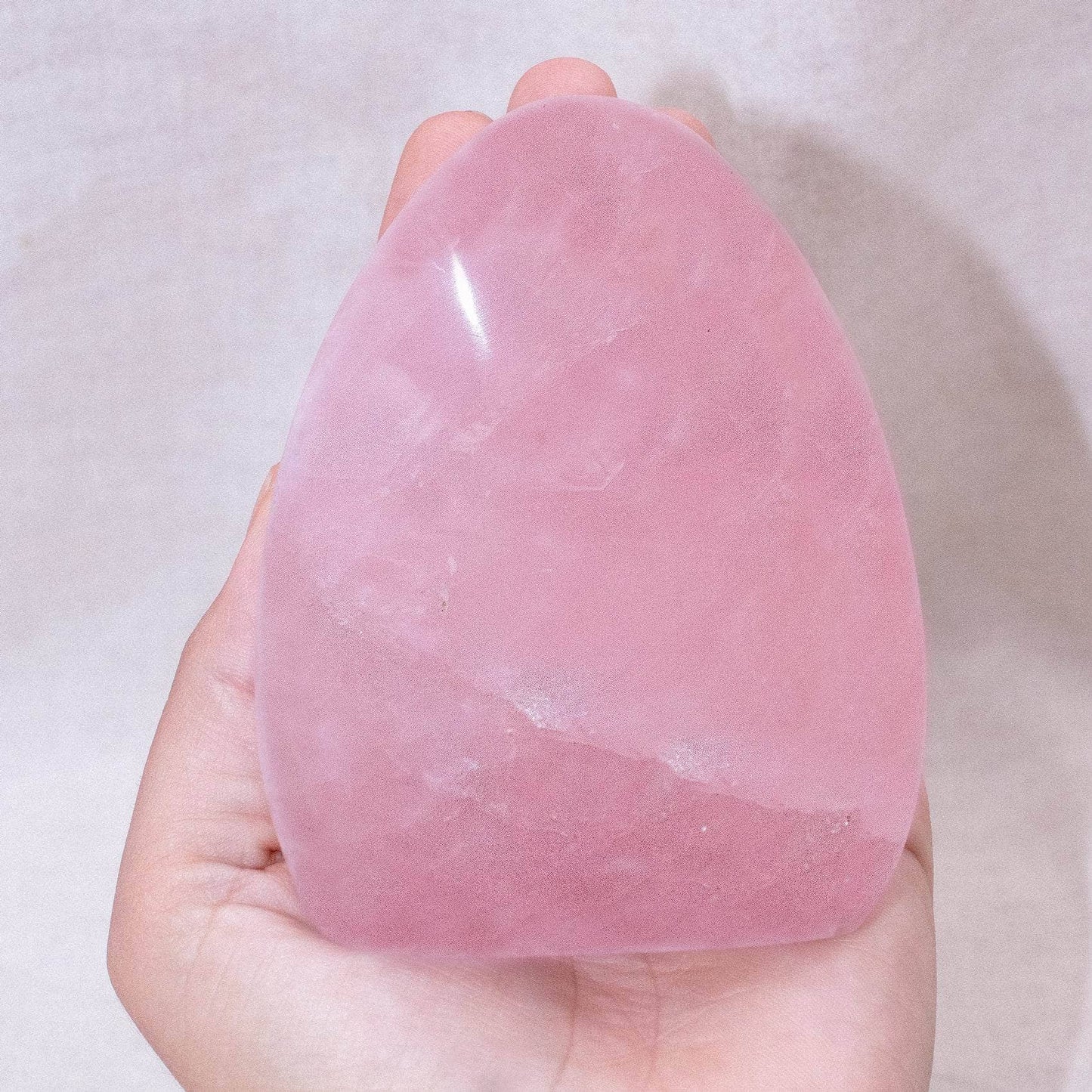 Rose Quartz Freeform – Genuine Heart Healing Stone