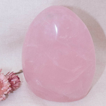 Rose Quartz Freeform – Genuine Heart Healing Stone