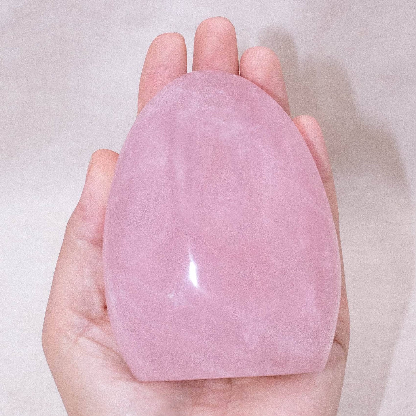Rose Quartz Freeform – Genuine Heart Healing Stone