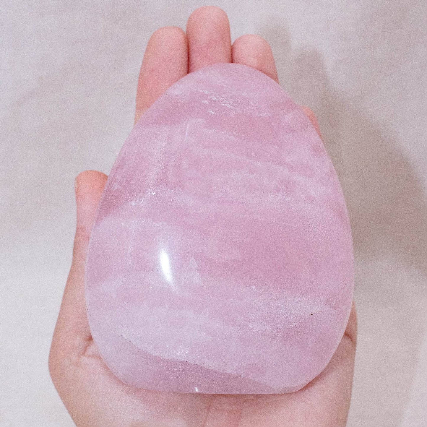 Rose Quartz Freeform – Genuine Heart Healing Stone