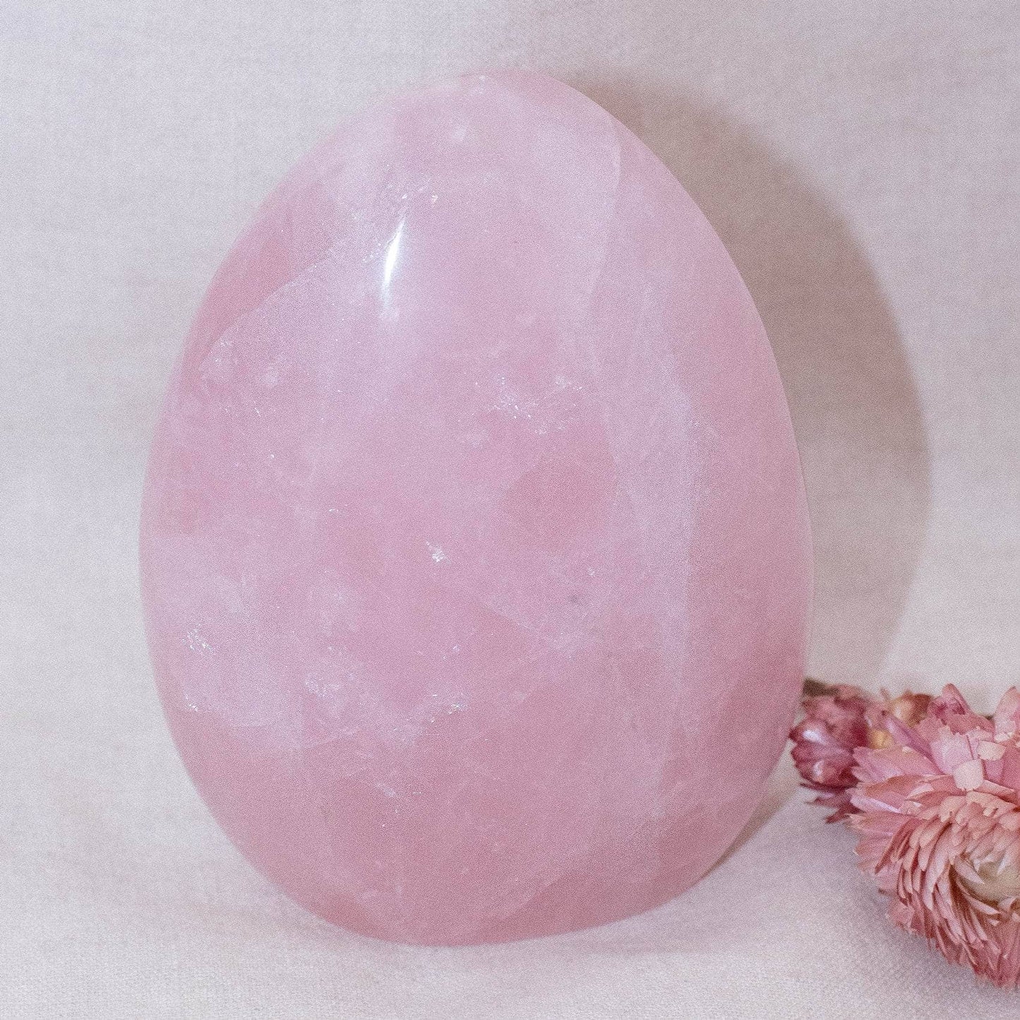 Rose Quartz Freeform – Genuine Heart Healing Stone