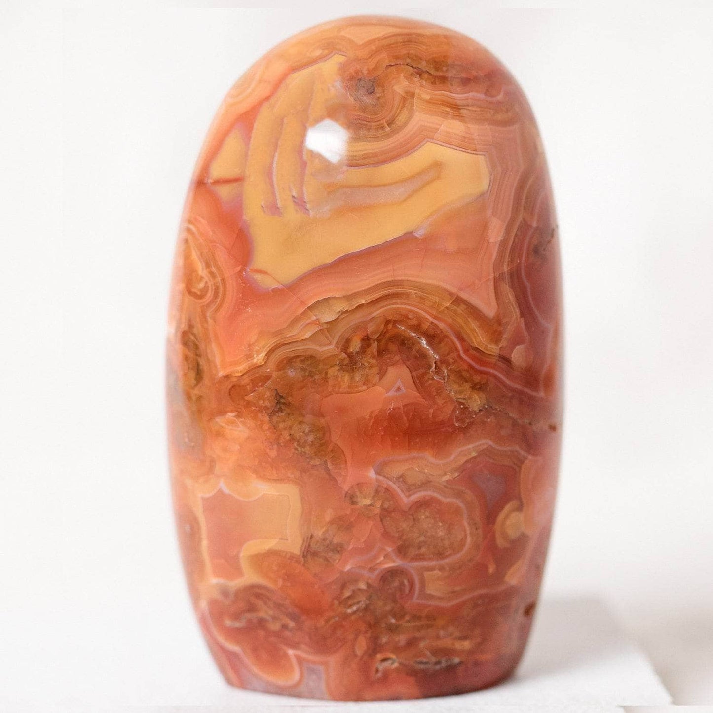 Carnelian Freeform Crystals