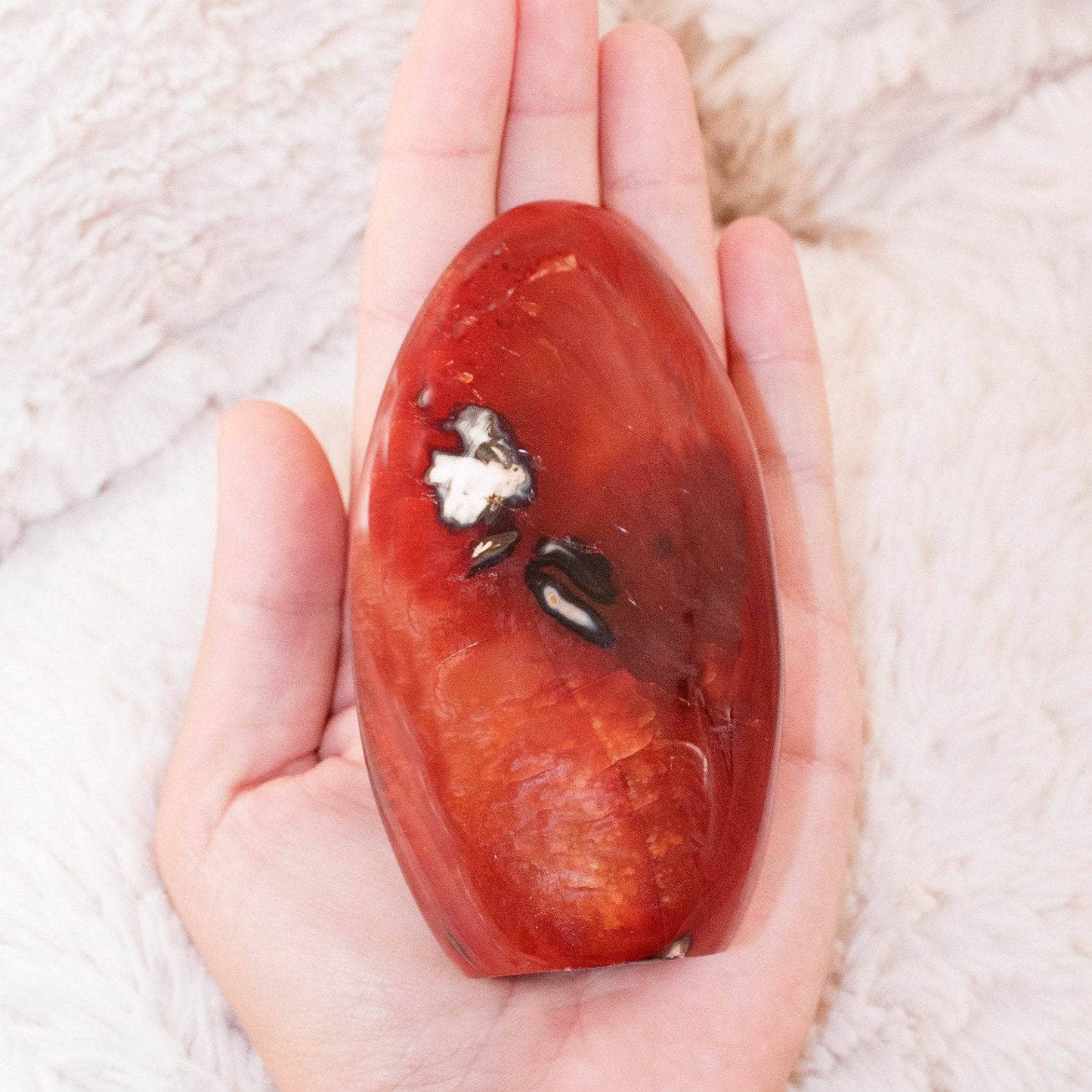 Carnelian Freeform Crystals