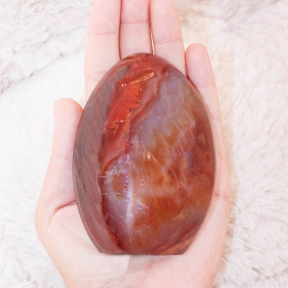 Carnelian Freeform Crystals