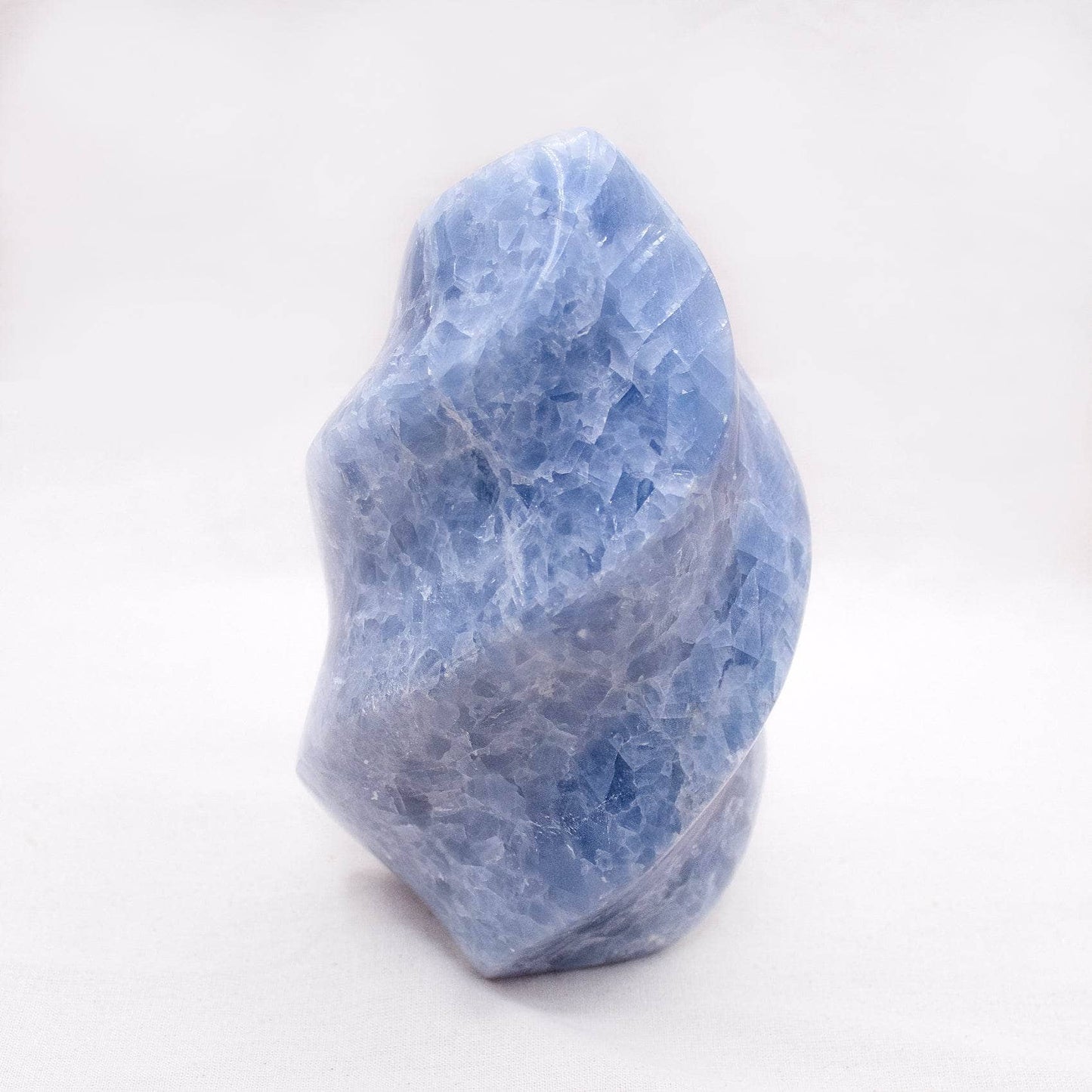 Blue Calcite Crystals Flames - AAA Premium Quality