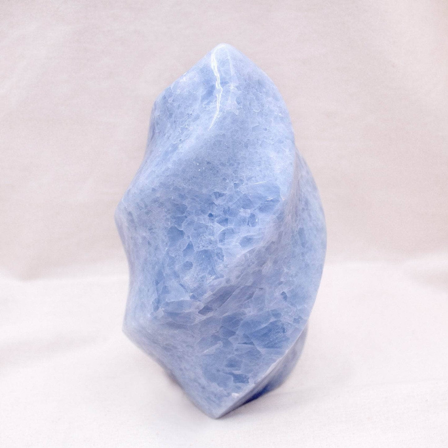 Blue Calcite Crystals Flames - AAA Premium Quality