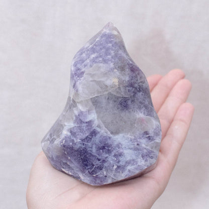 Lepidolite Flame Freeform  - AAA Premium Quality