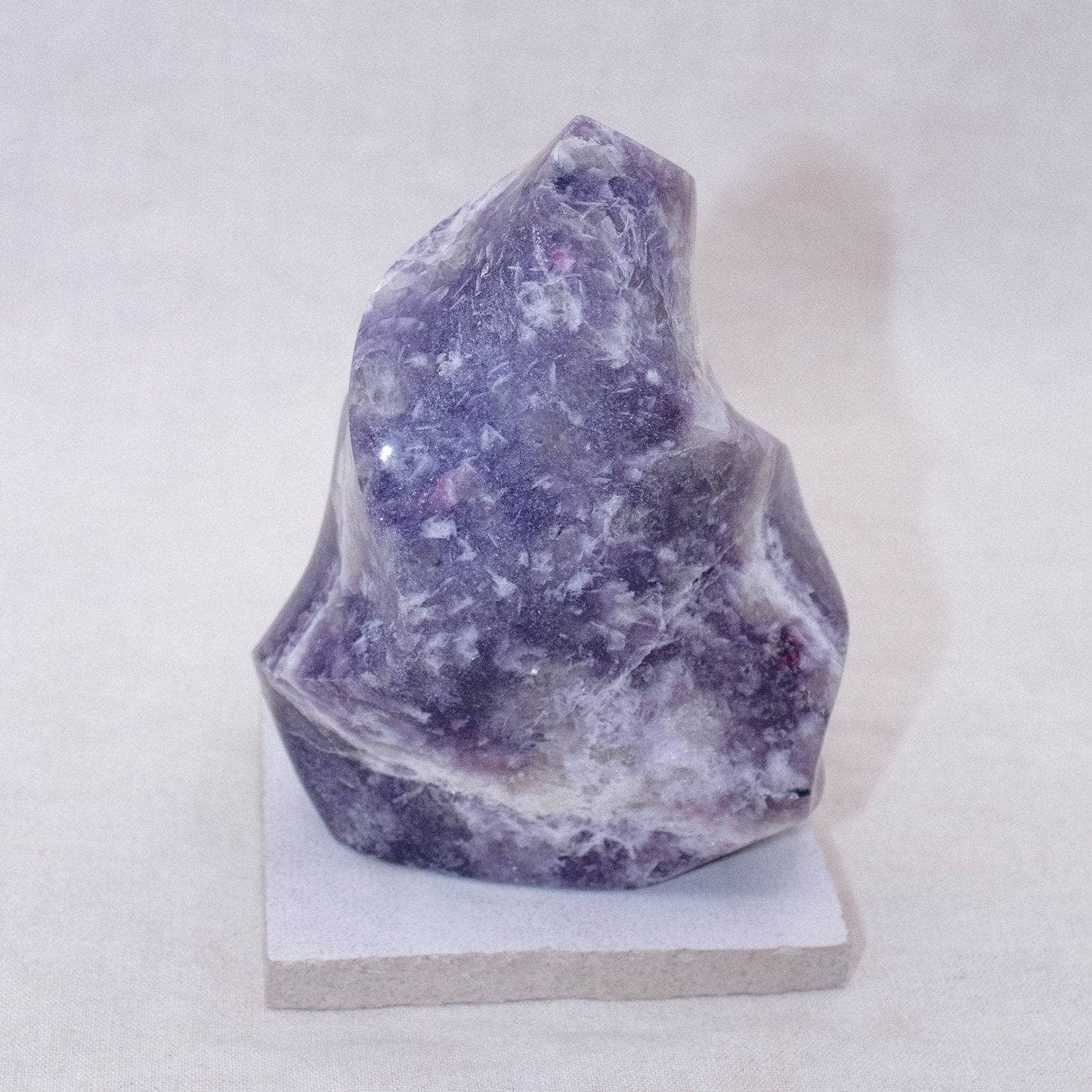 Lepidolite Flame Freeform  - AAA Premium Quality