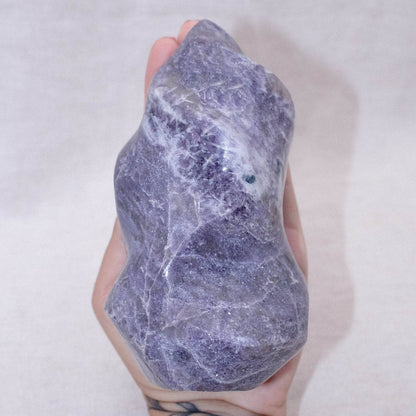 Lepidolite Flame Freeform  - AAA Premium Quality