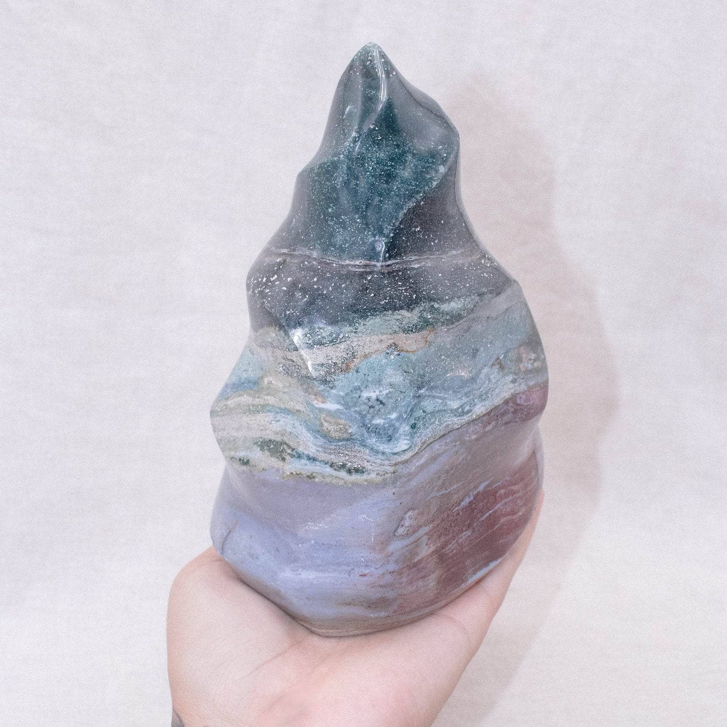 Ocean Jasper Flame - AAA Premium Quality