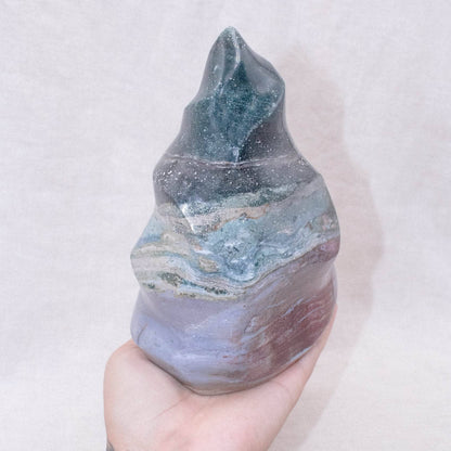 Ocean Jasper Flame - AAA Premium Quality