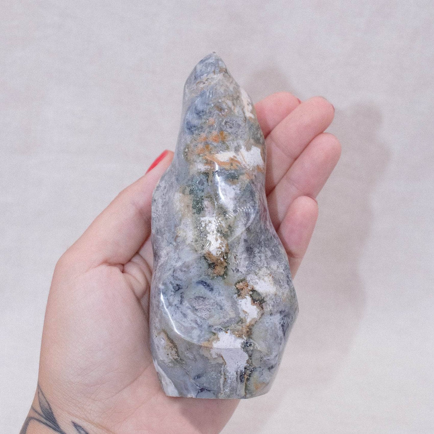 Ocean Jasper Flame - AAA Premium Quality