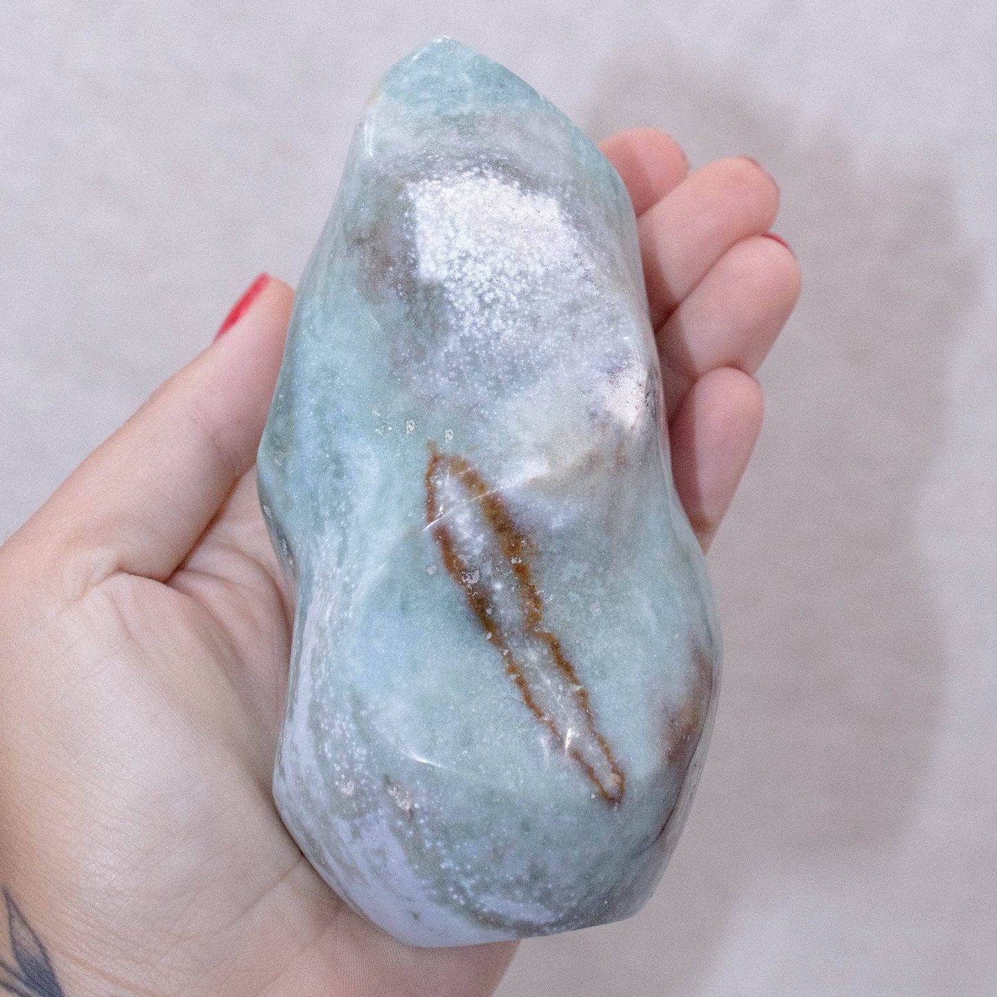 Ocean Jasper Flame - AAA Premium Quality