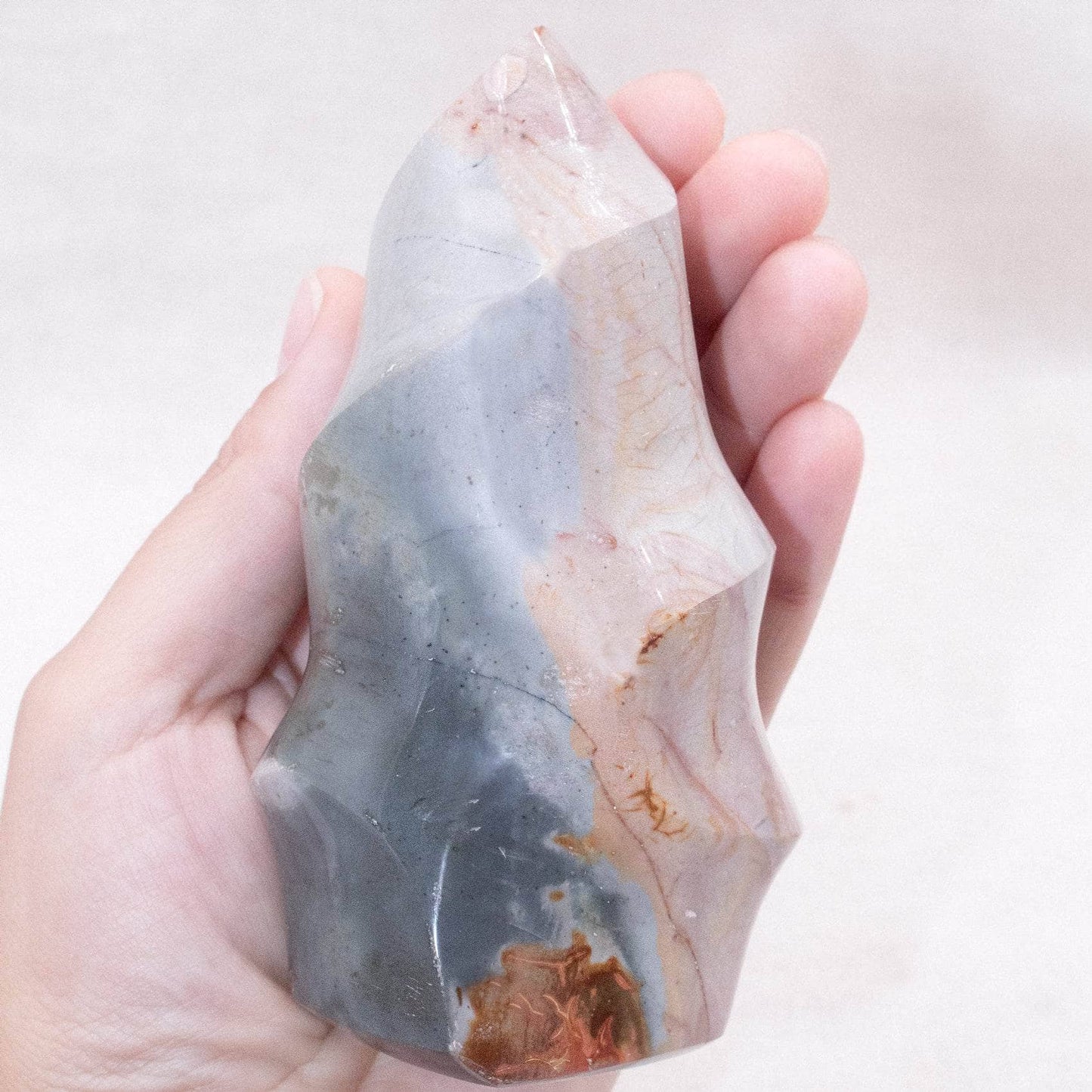 Polychrome (Desert Magic) Jasper Freeform Flame Crystals