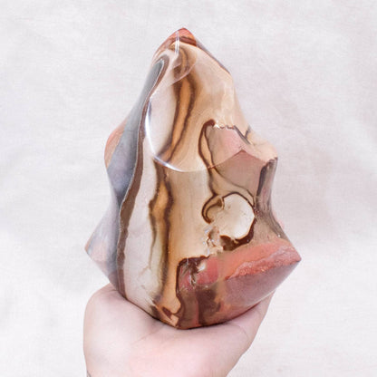 Polychrome (Desert Magic) Jasper Freeform Flame Crystals