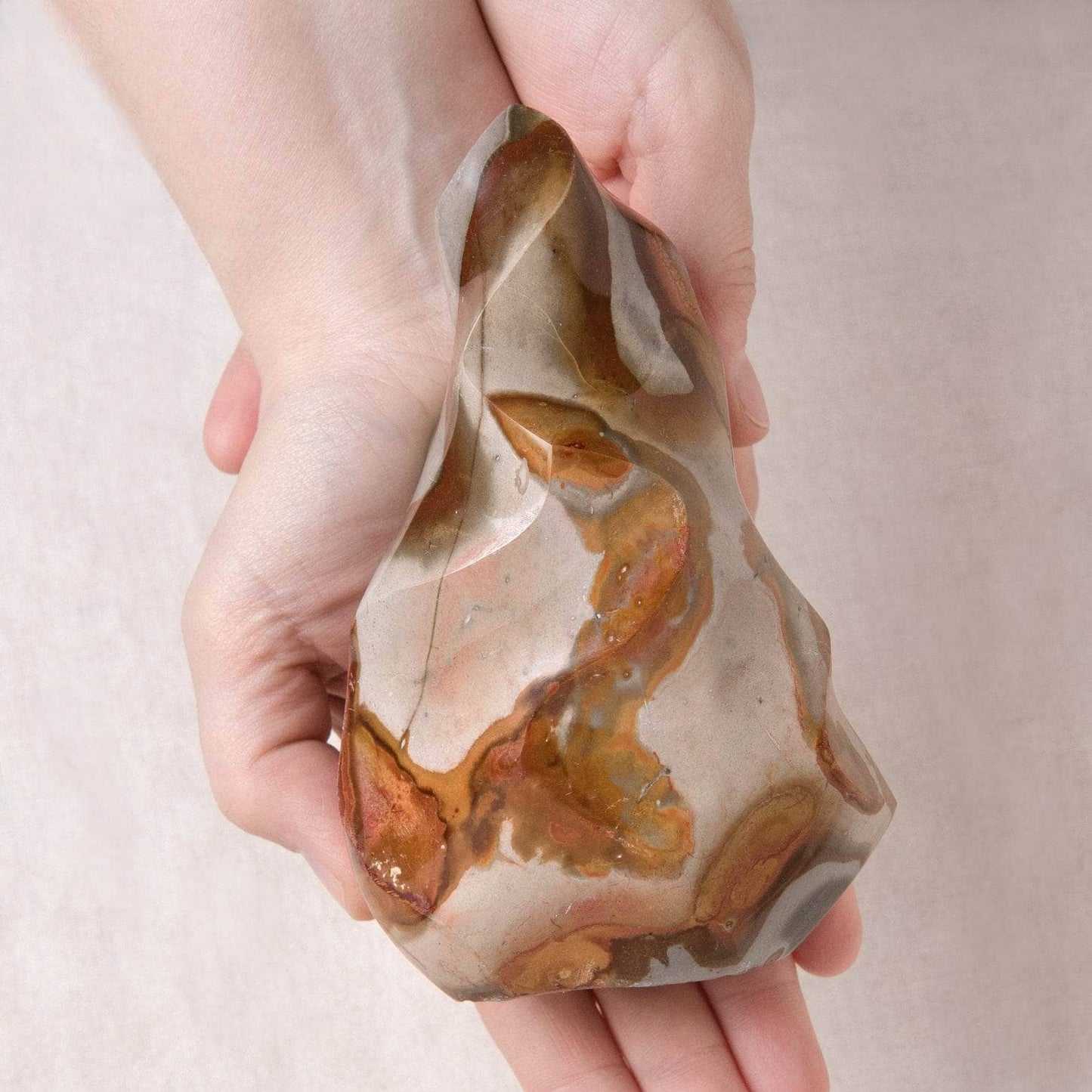 Polychrome (Desert Magic) Jasper Freeform Flame Crystals