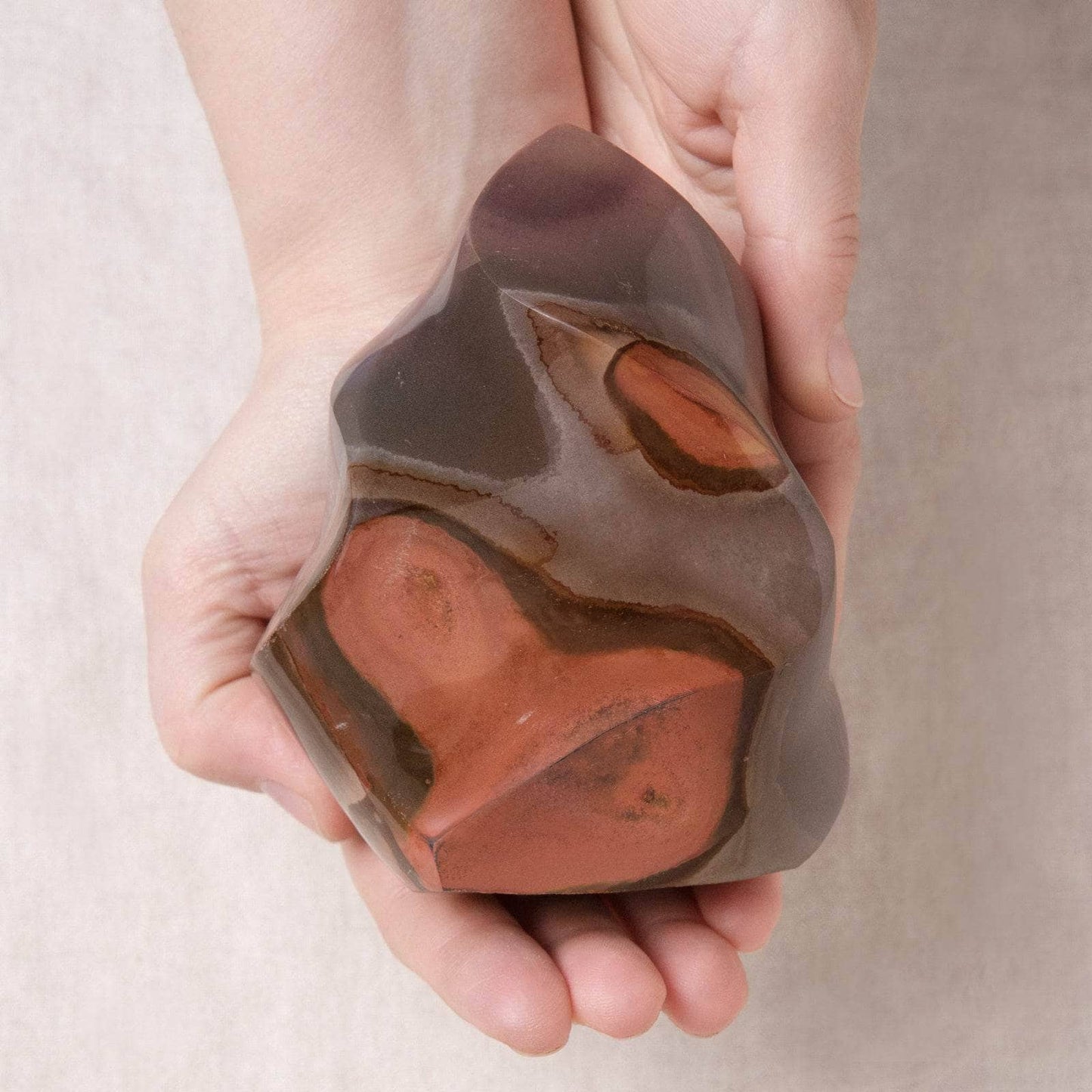 Polychrome (Desert Magic) Jasper Freeform Flame Crystals
